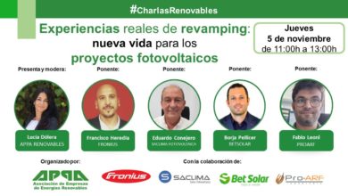 #CharlasRenovables – Experiencias reales de revamping: nueva vida para los proyectos fotovoltaicos