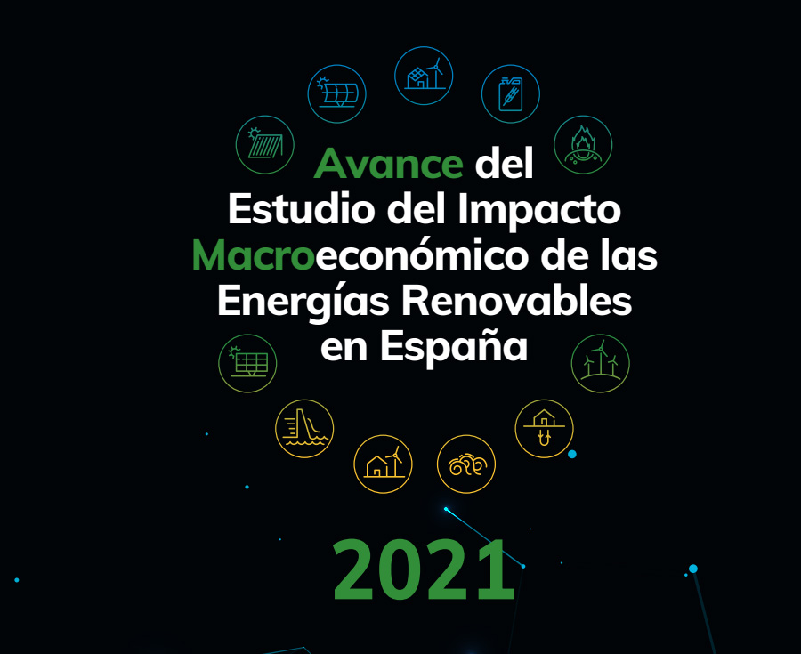 Avance del Estudio del Impacto Macroeconómico de las Energías Renovables en España 2021